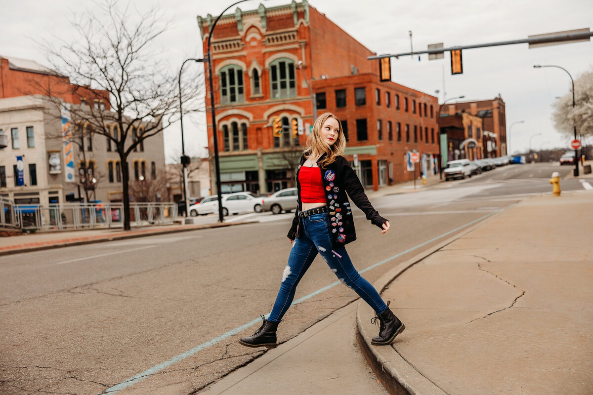 akron ohio senior photographer, tuslaw high school photographer