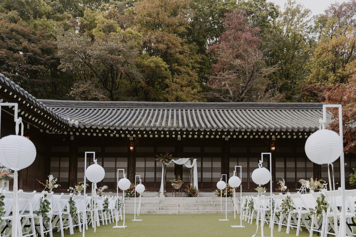 Wedding venue in Seoul Sunwoongak
