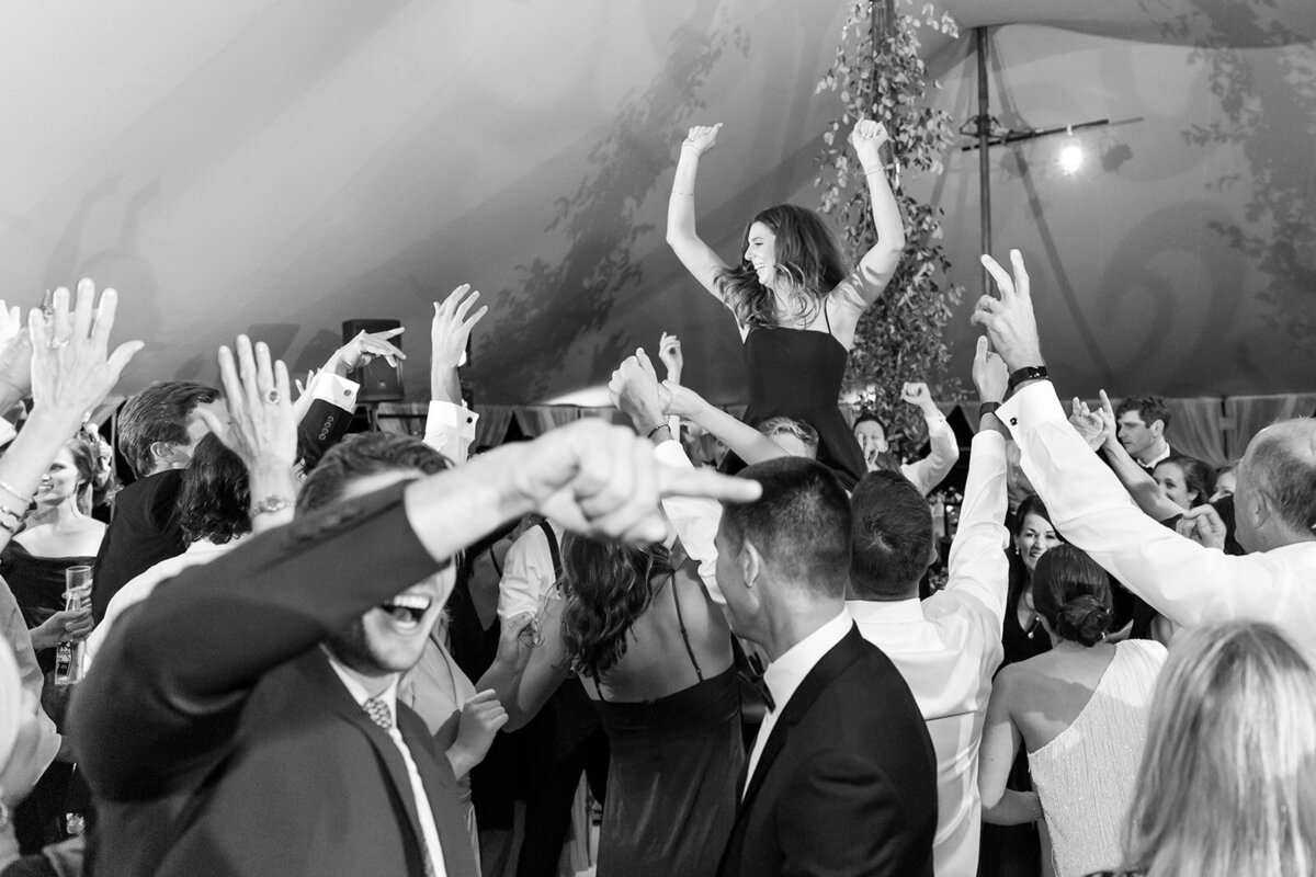 Menlo Circus Club Tented Wedding Dance Party