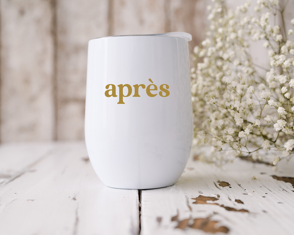 Apres Gold Wine Tumbler