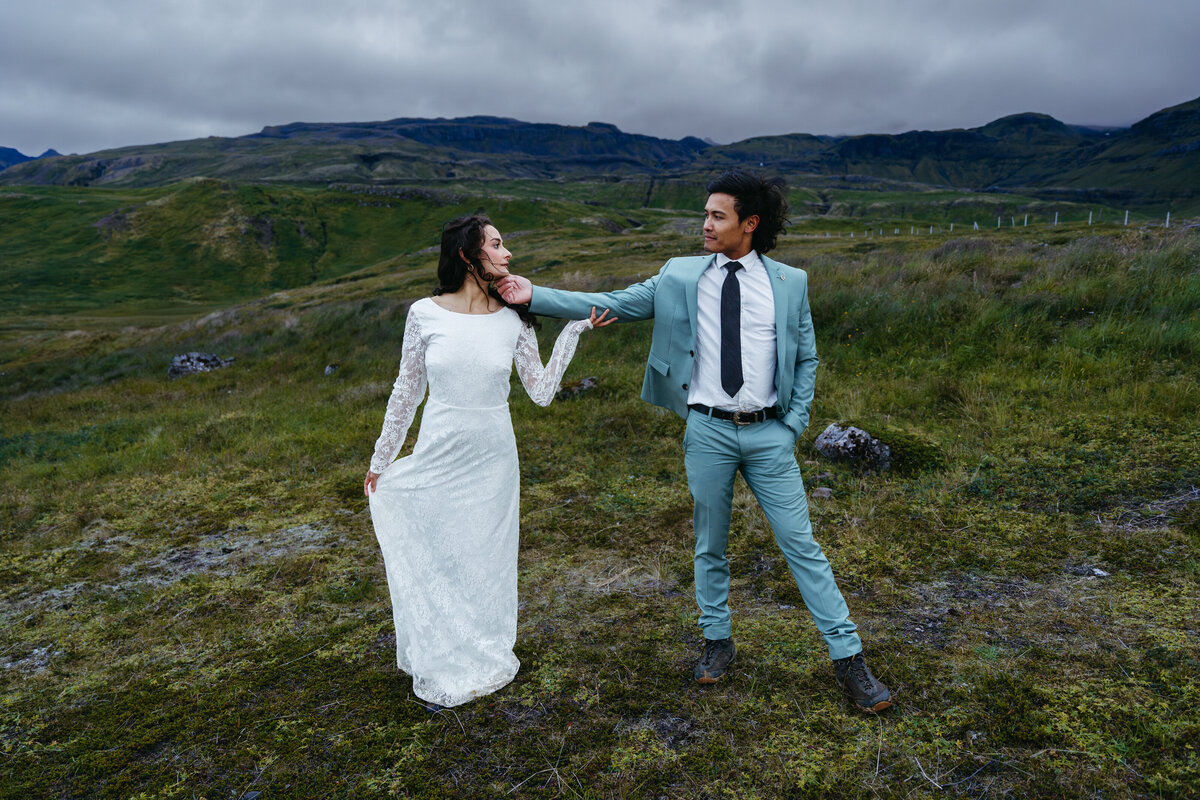 KIRKJUFELL Iceland Elopement -23