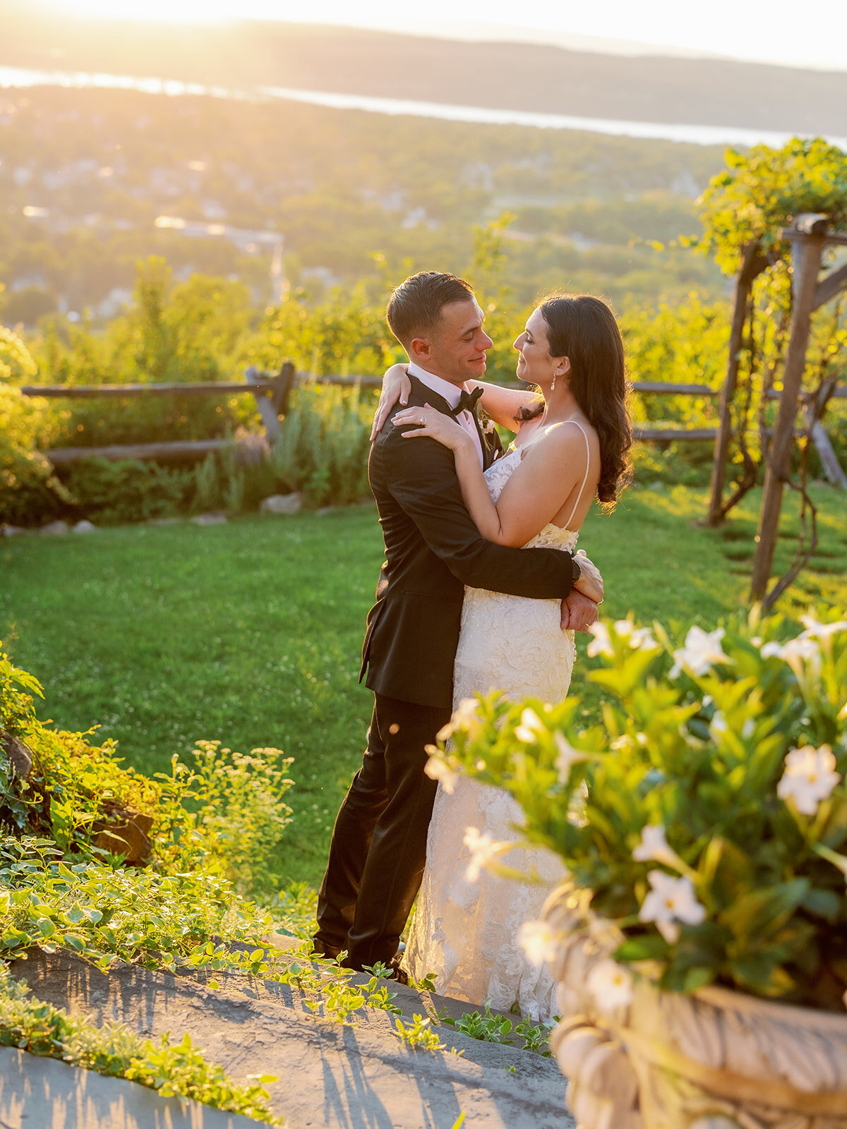 Kate and Frankie wedding captured by hudson valley wedding photographer