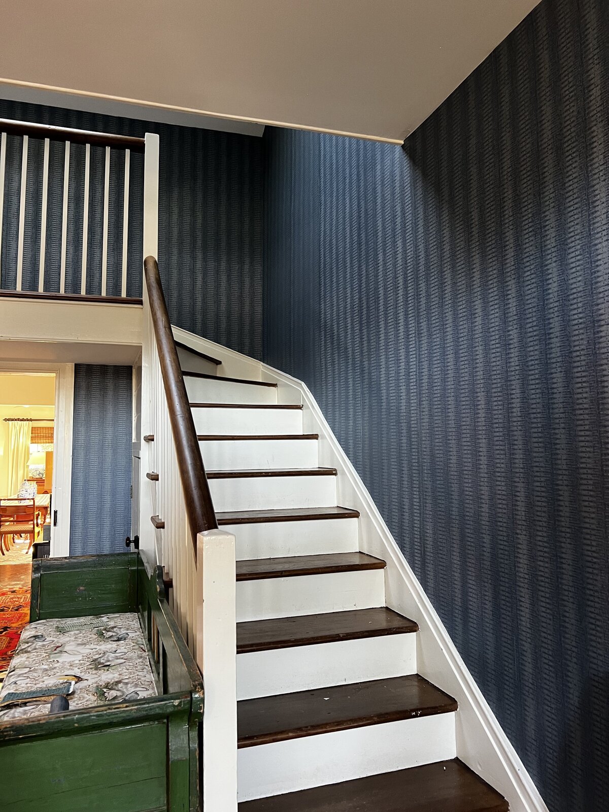 Entryway Staircase Wallpaper