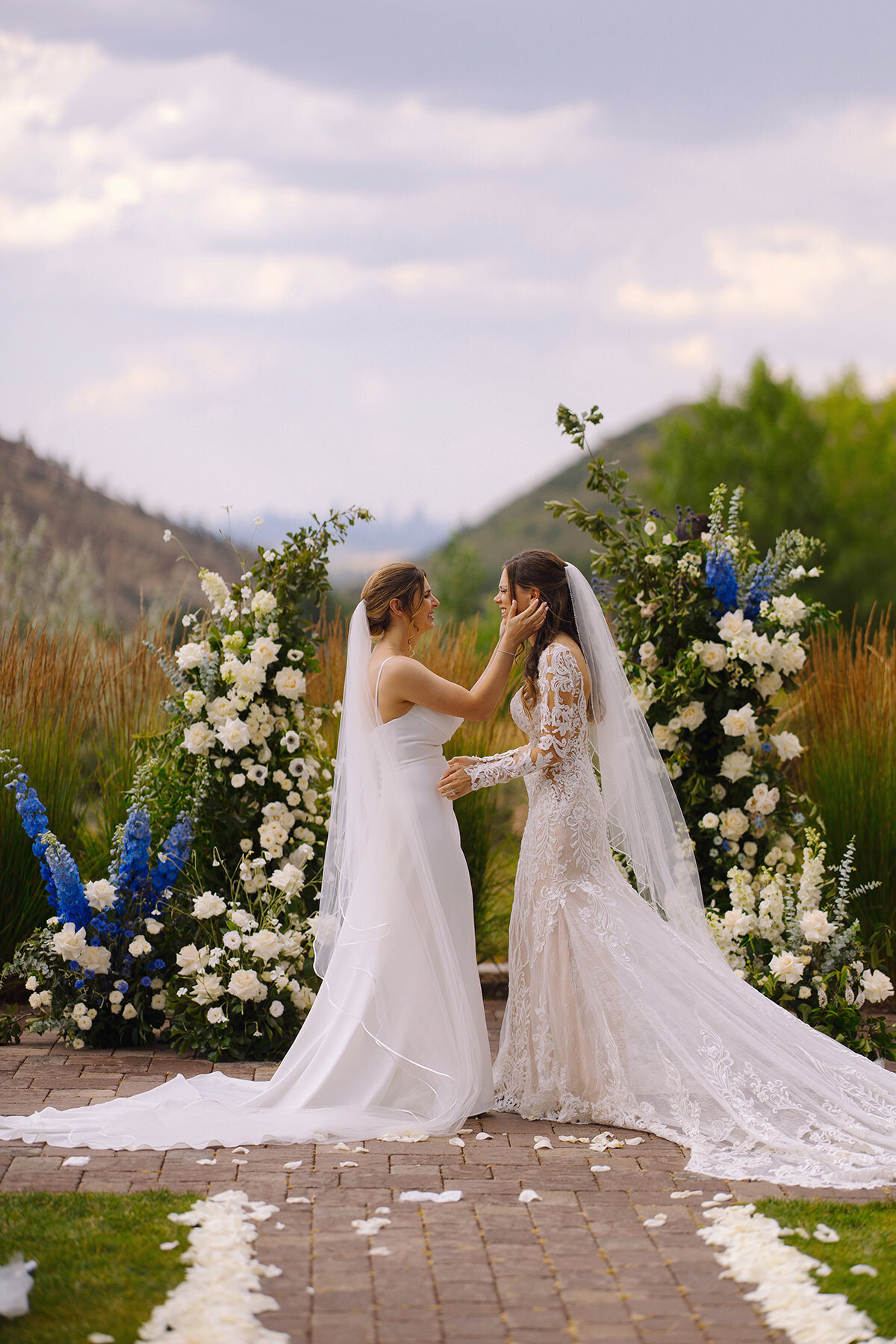 The Manor House Wedding Photographer Littleton Colorado CO Denver LGBTQ Best Timeless Film Luxury Estes Park Colorado Liz Osban Photography Same Sex Queer Colorful Mountain 8