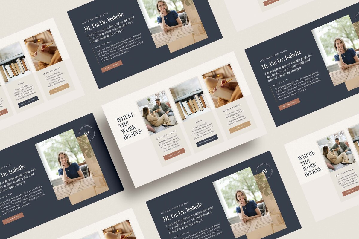 Desktop mockups