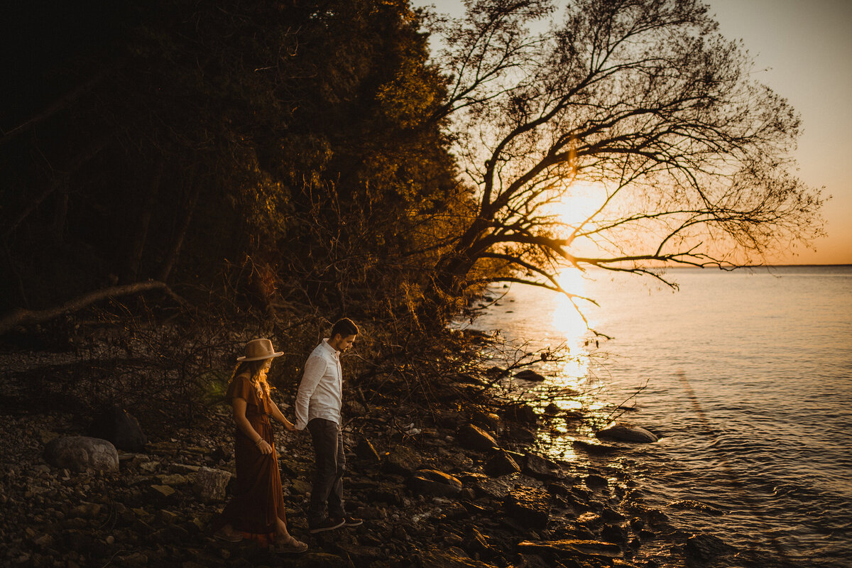 Green Bay, Appleton, Door County engagement photographer