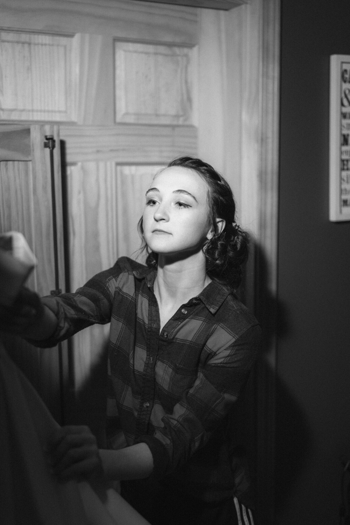 hayden getting ready