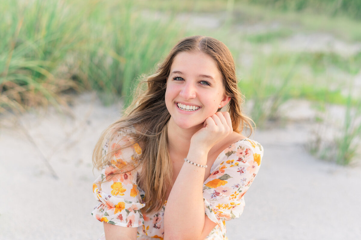 Sophia H | Beach Senior Session | Lisa Marshall Photography-5