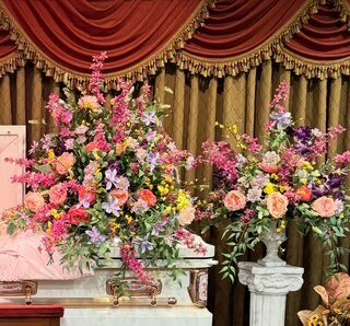 Floral Funeral Arrangement