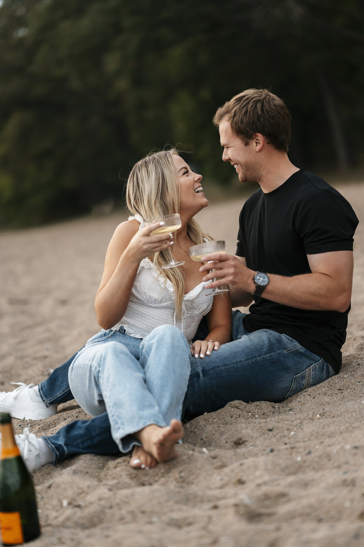 Bemidji Engagement Session Lake Bemidji State Park-50