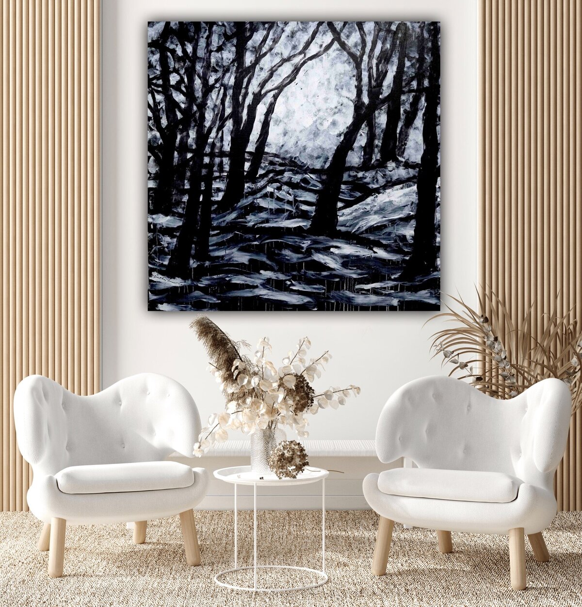 Brent Ray Fraser Winter Penis Scape Painting - 0 2