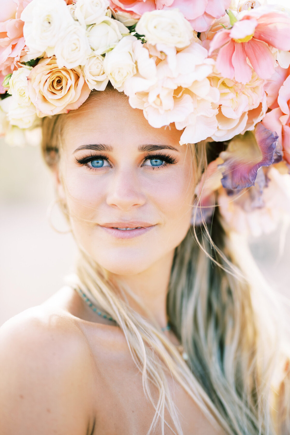 Floral Headpiece - Kristen Kay Photography - MyloFleur Florist-7520