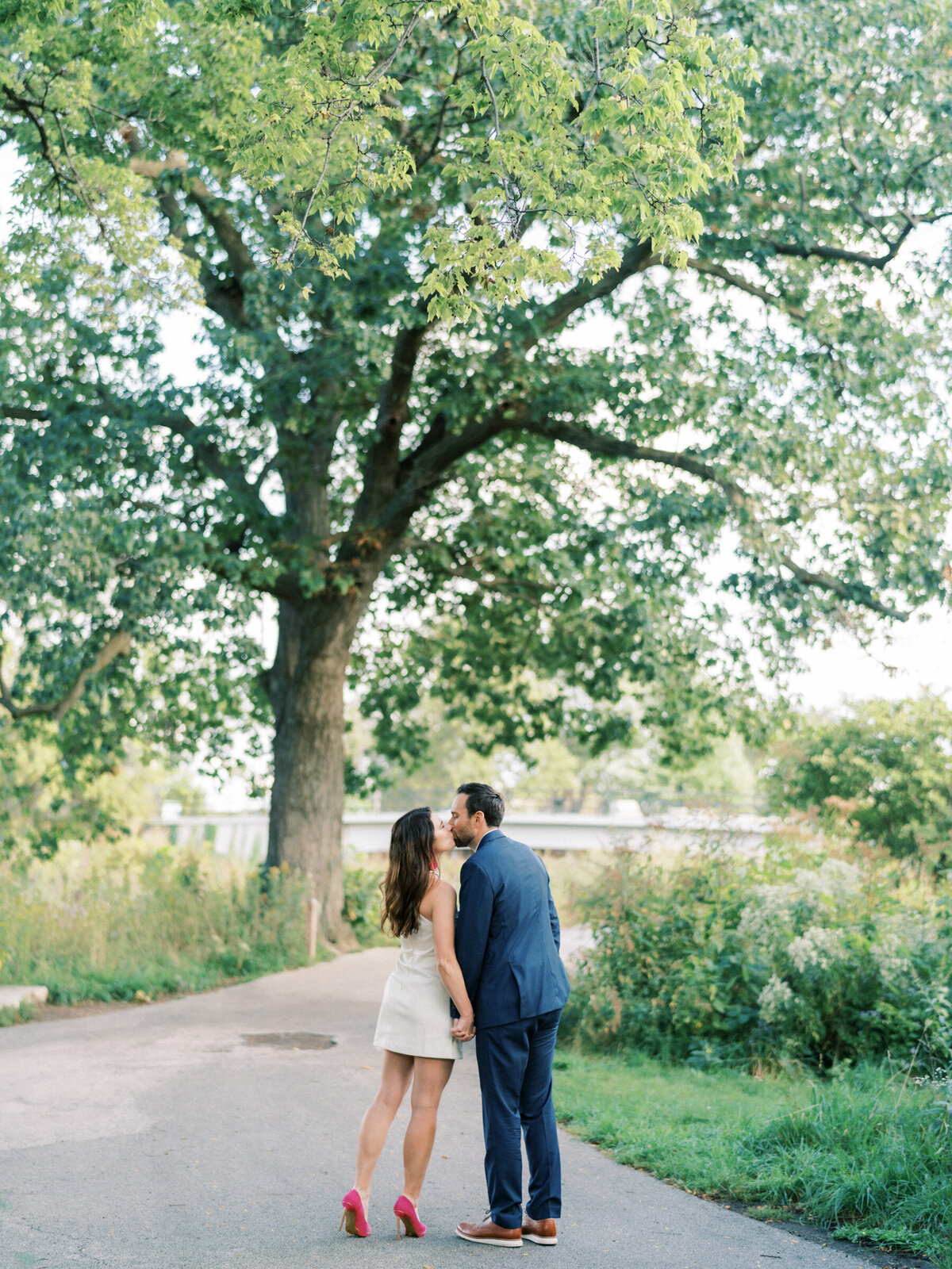 Lincoln Park Chicago Fall Engagement Session Highlights | Amarachi Ikeji Photography 14