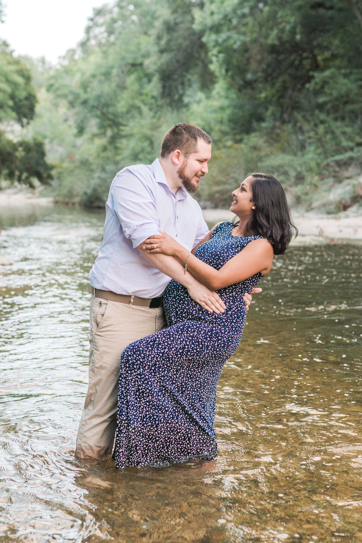 Austin Texas Indian Maternity Photograph