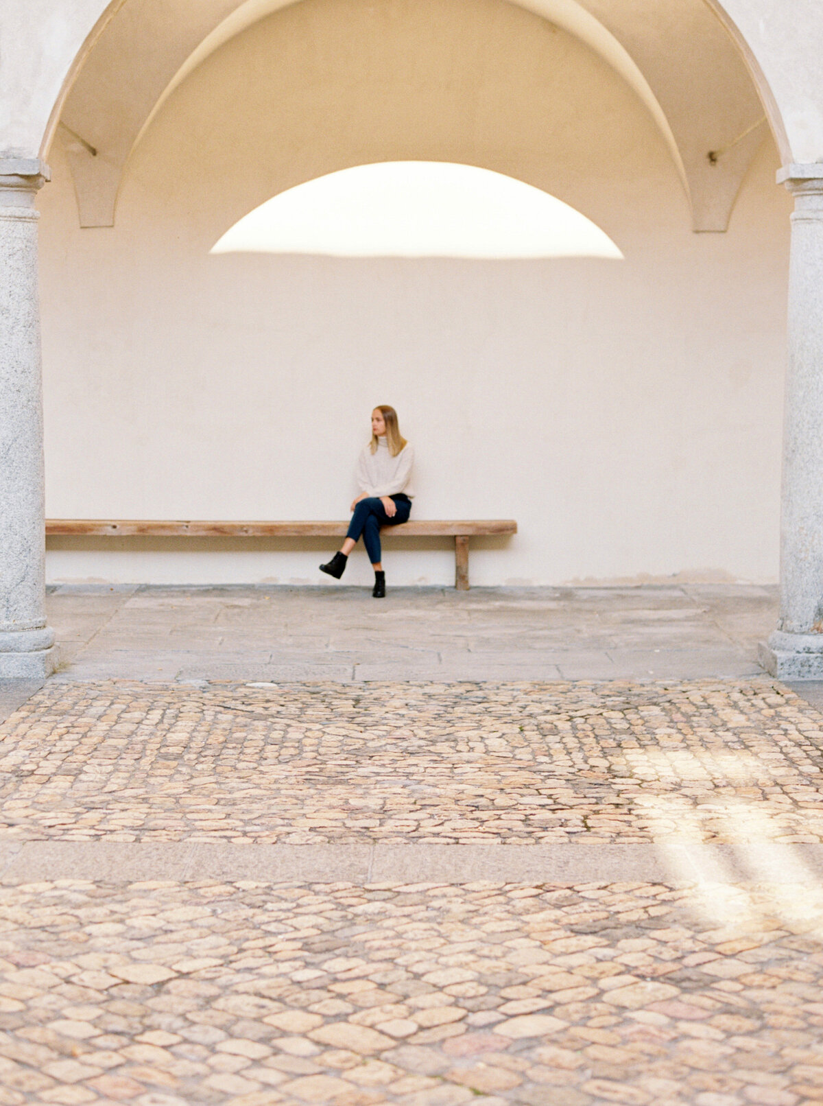 Portrait photography session in Brig, Valais, Switzerland - 1