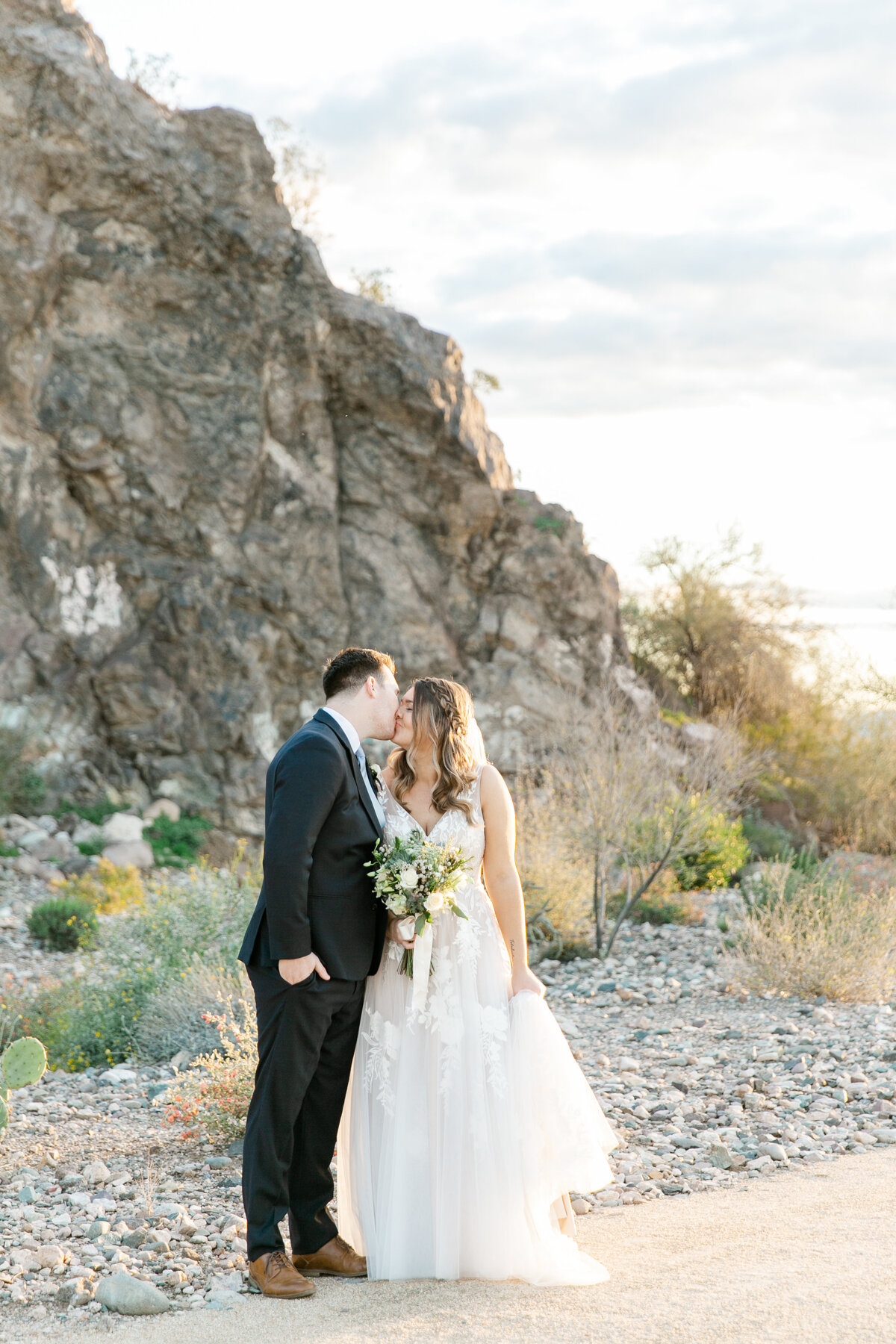 Karlie Colleen Photography - Arizona Backyard wedding - Brittney & Josh-197