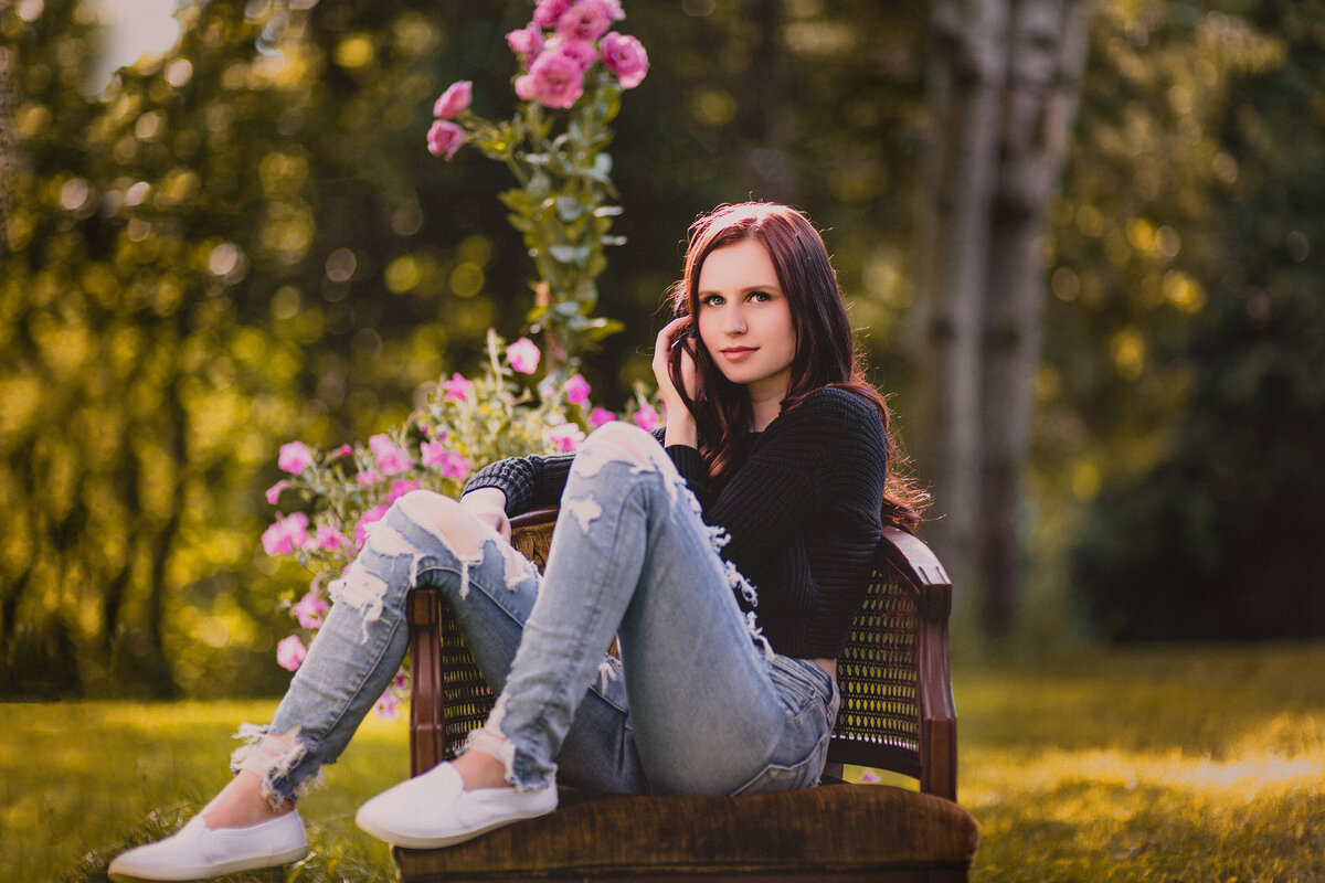 Green Bay High School senior session
