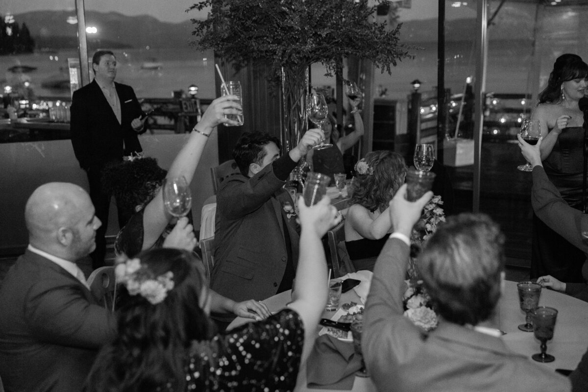 Erich + Emily Sunnyside Resort Lake Tahoe Wedding Critter Camp _ Katherine Krakowski Photography-362