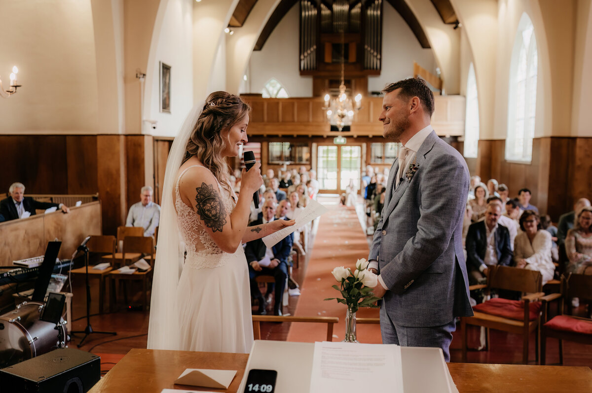 Pure Liefde Fotografie - Wilco & Marriët - Kerkdienst-103