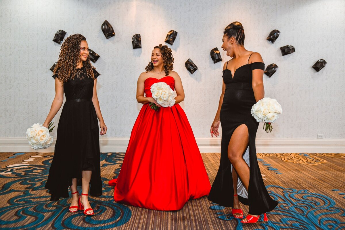 7 - Mahaffey Theater Wedding Bride with Bridal Party - Tampa Bay Wedding Planner
