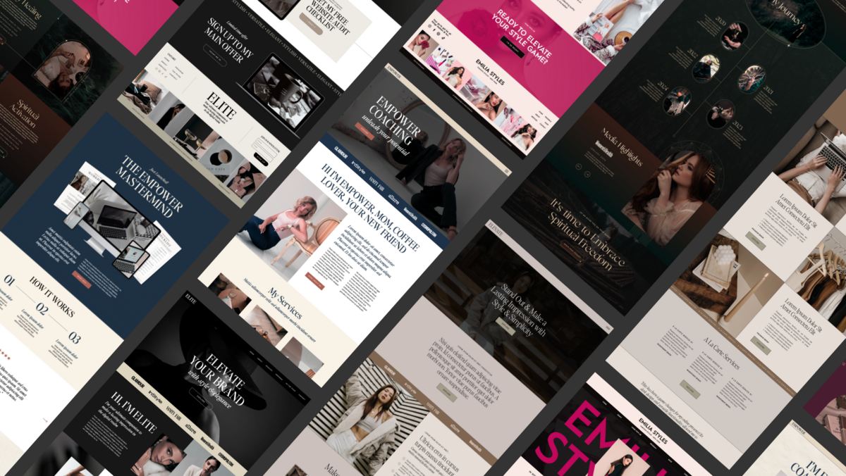 Showit Website Templates Showit Website Templates