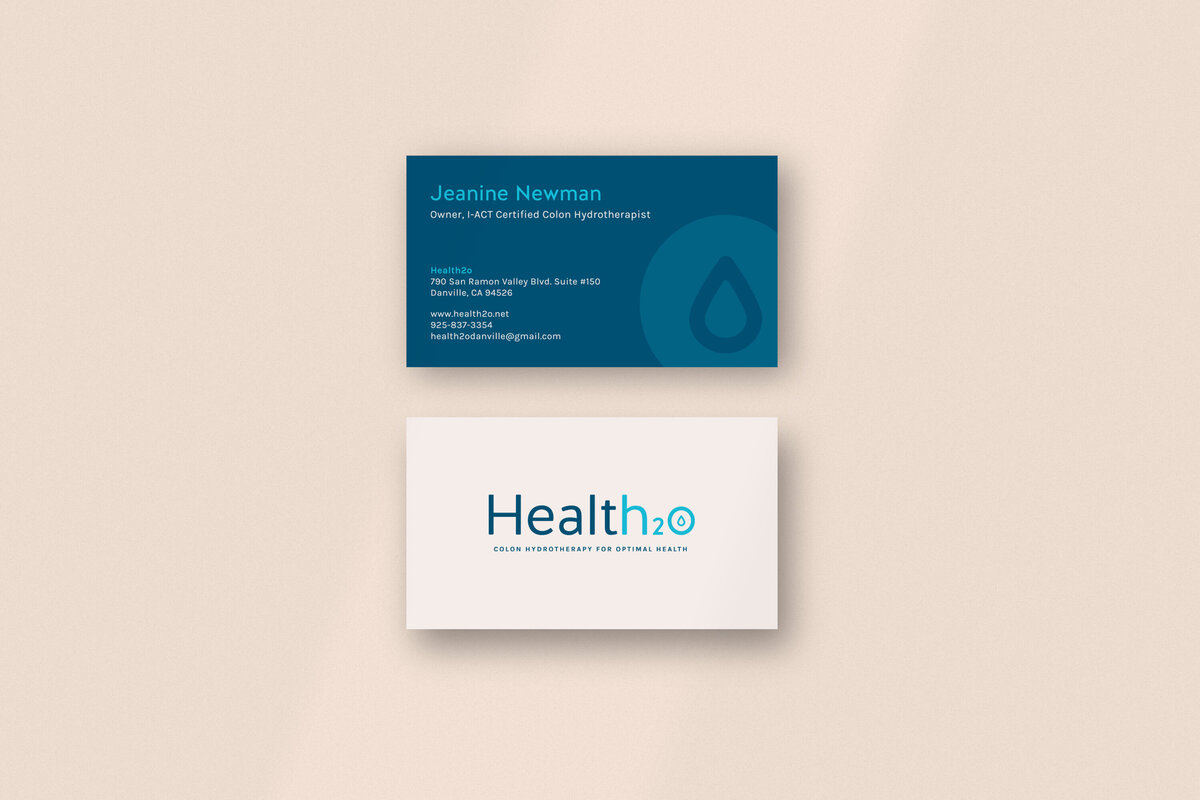 Health2o Branding Design byNadia