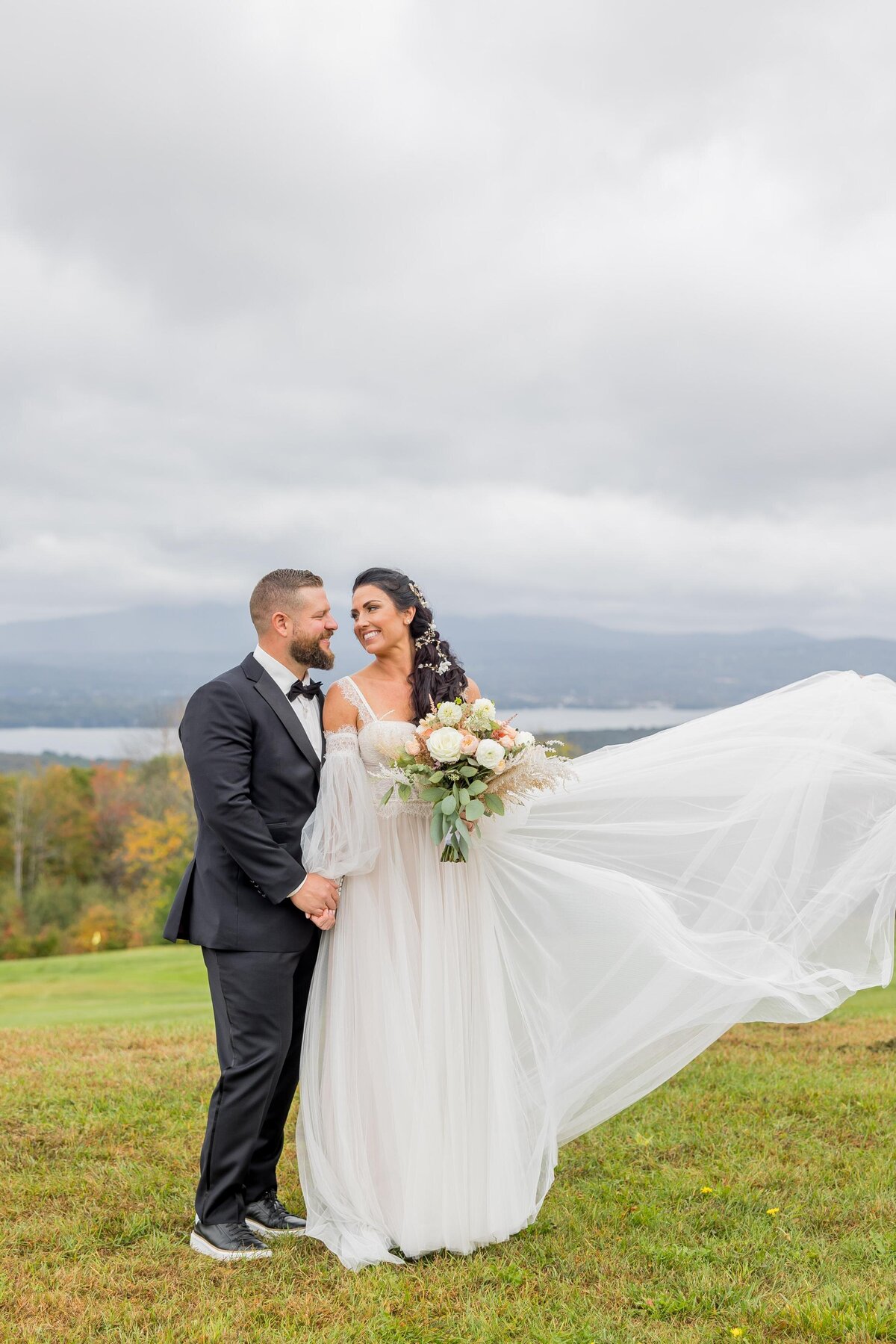 southern nh mountain top wedding steele hill photographer
