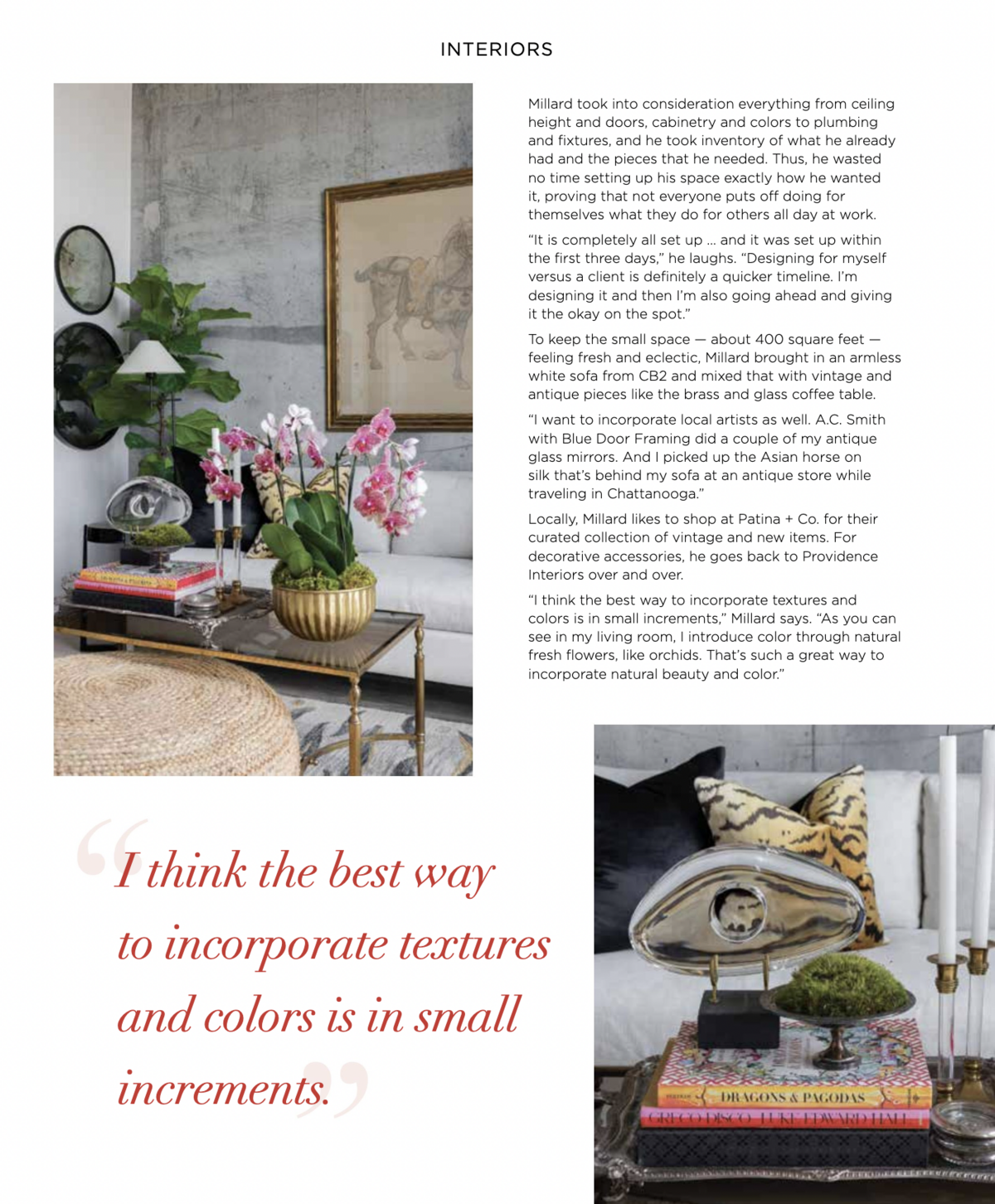 Nashville Interiors - At Home With Feature Summer 2022