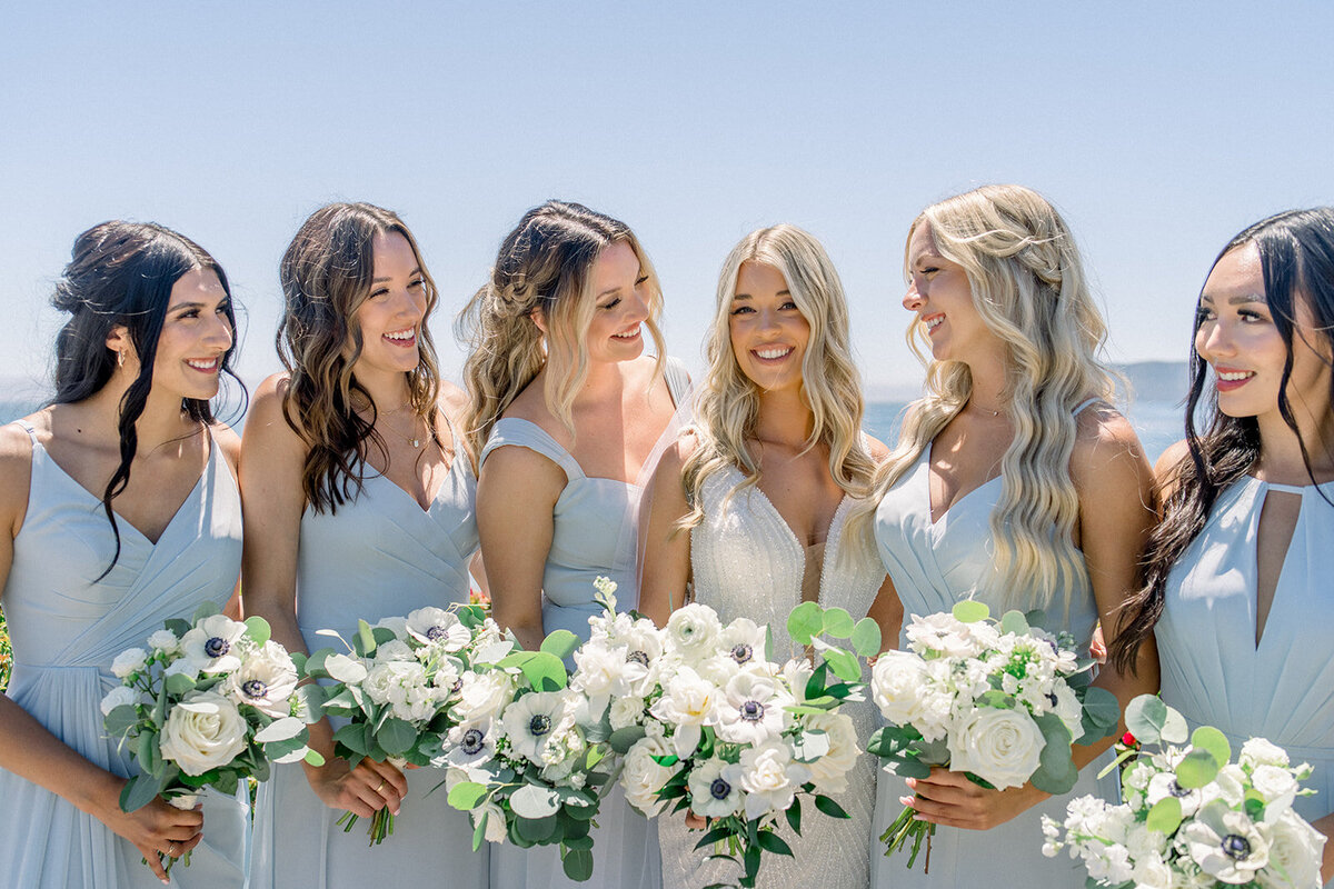 Bridesmaids at Dolphin Bay Resort in Pismo Beach, CA