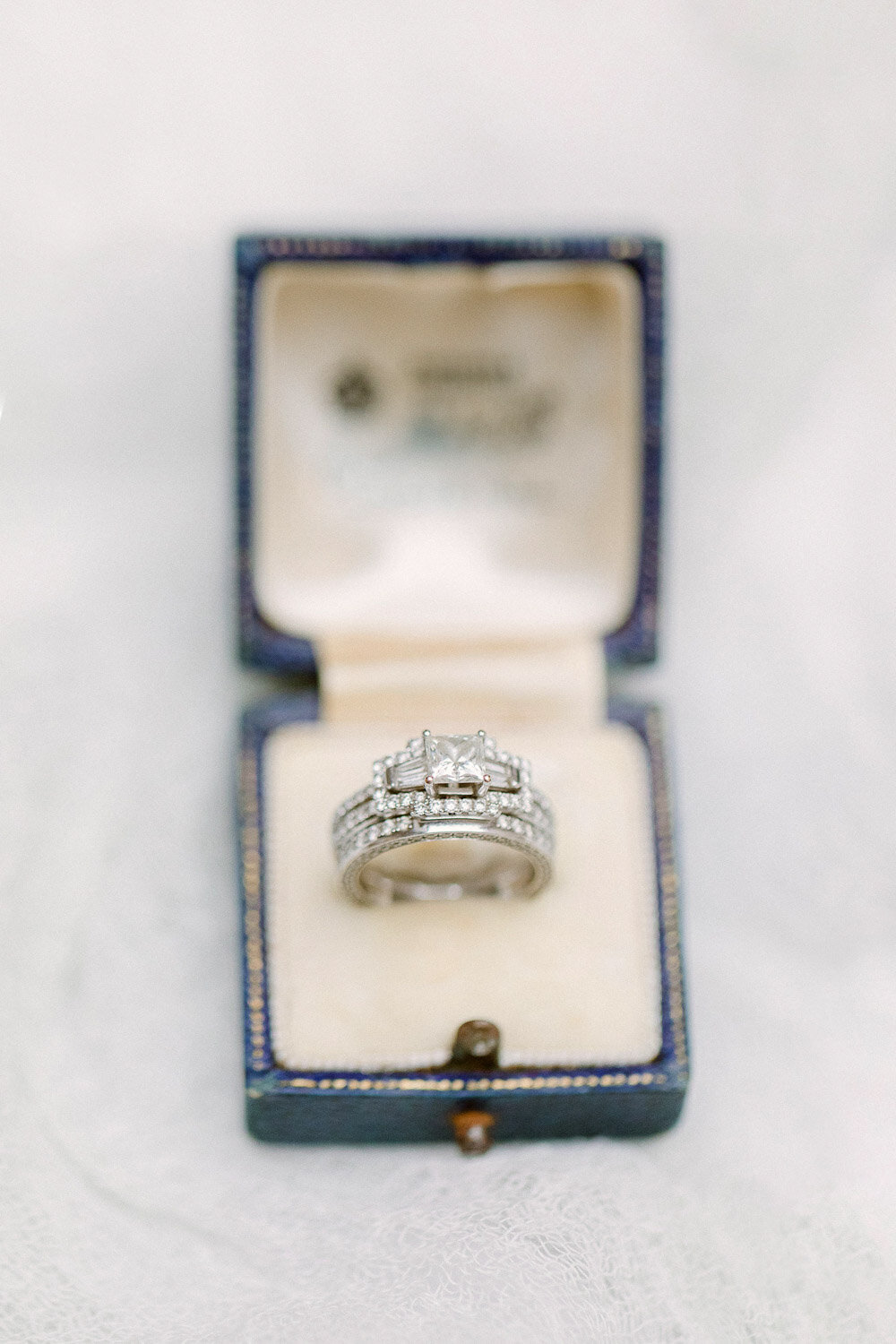Old and luxury wedding ring