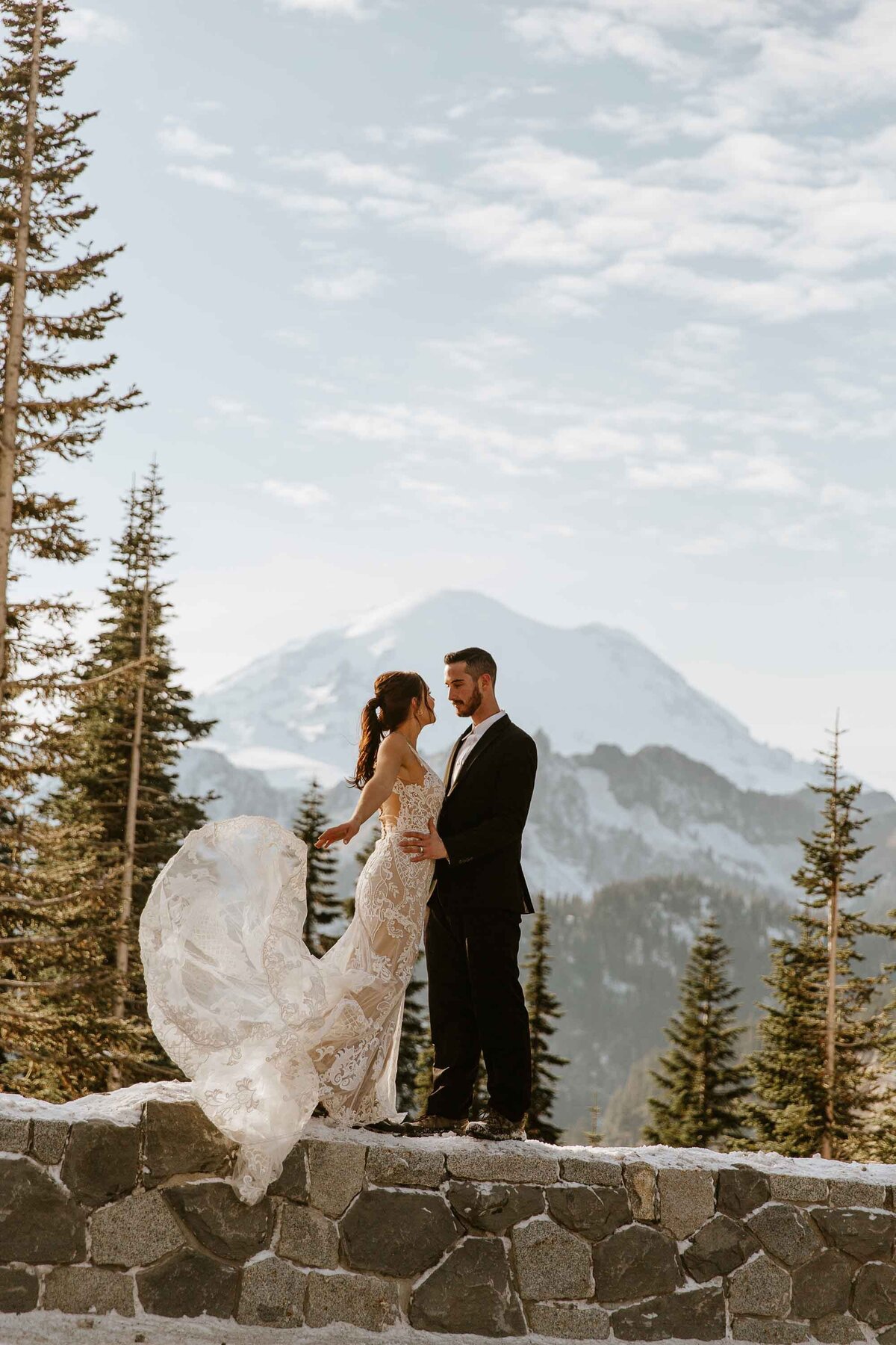 Lake Tipsoo elopement 7