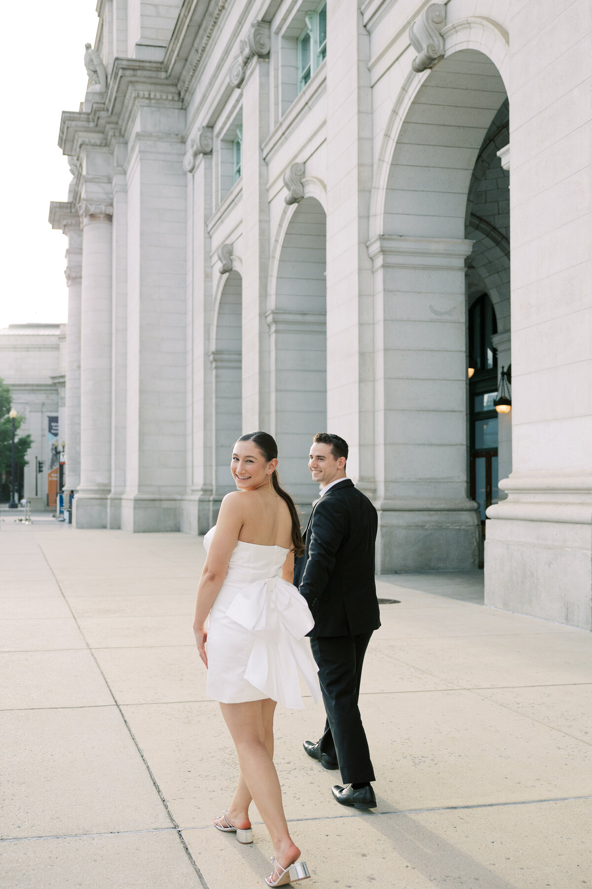 Alexa  Kyle DC Union Station Engagement Session_DC Wedding Photographers_0020