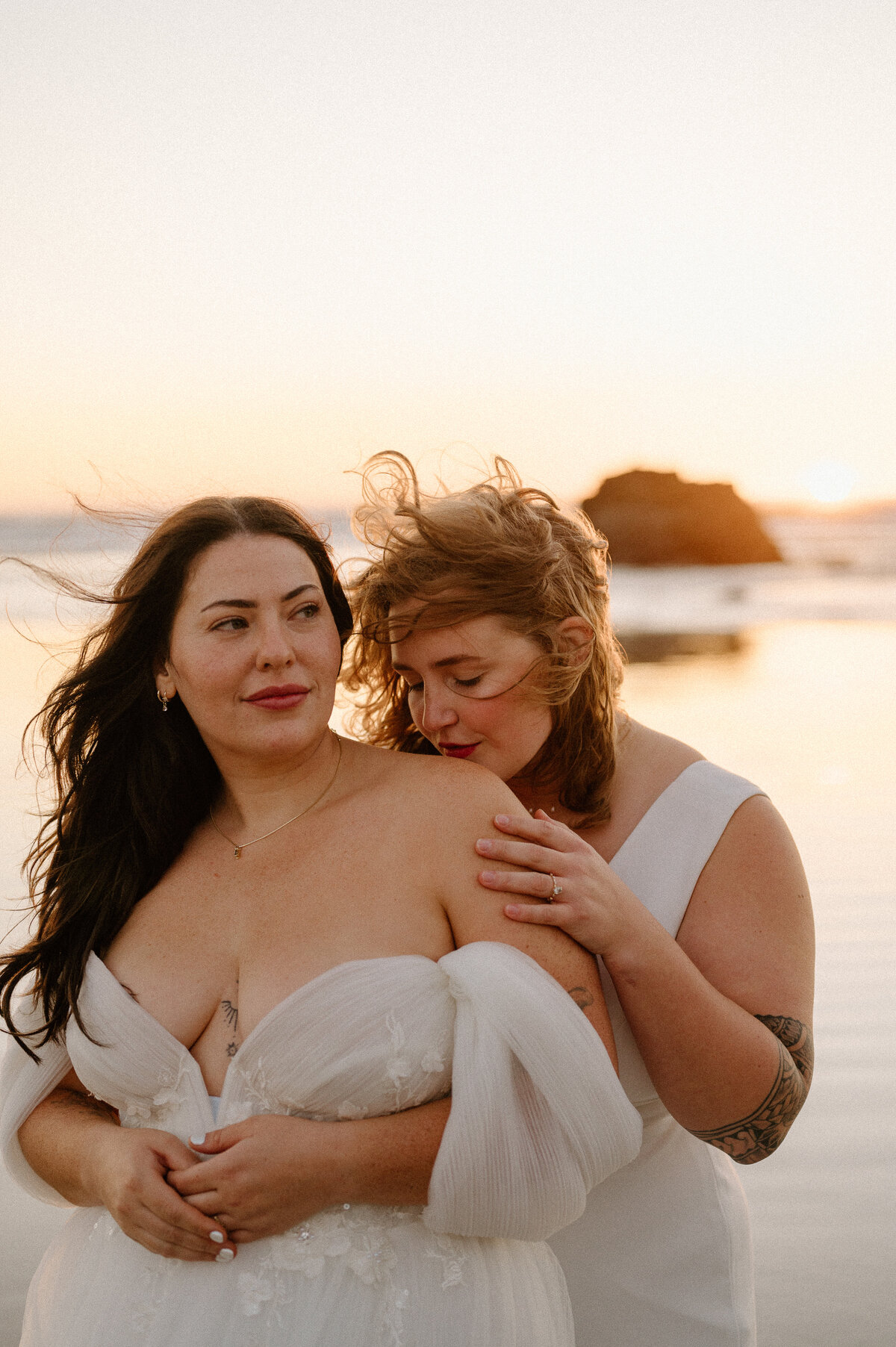 Oregon coast LGBTQ wedding Photos Oregon
