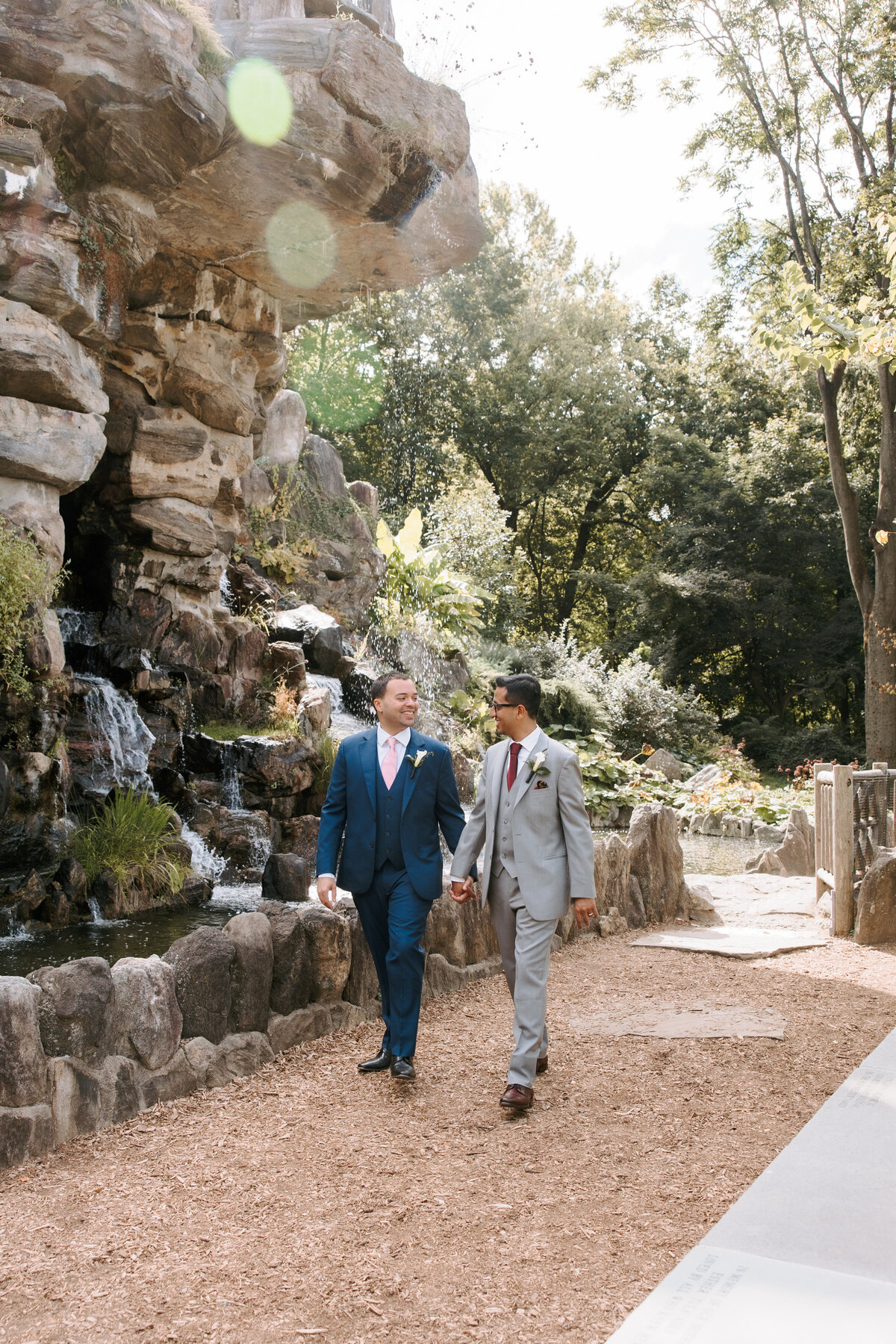 Mehul & Stefan - Rezdora NYC Untermyer Gardens - Intimate Wedding Previews 024