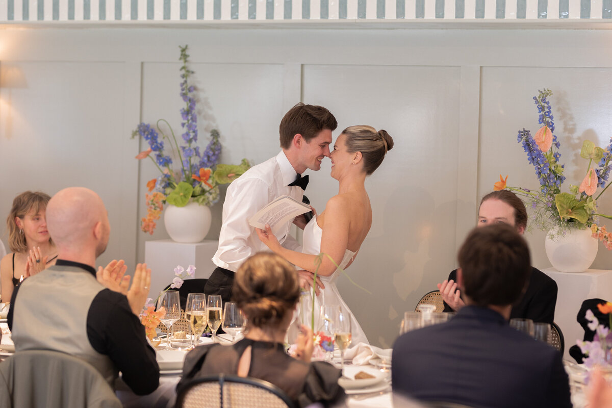 Dinner and speeches at Kin House
