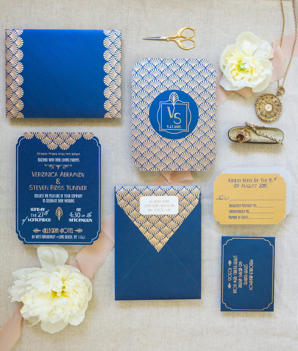 wedding stationery custom invitation suite plume and stone 04