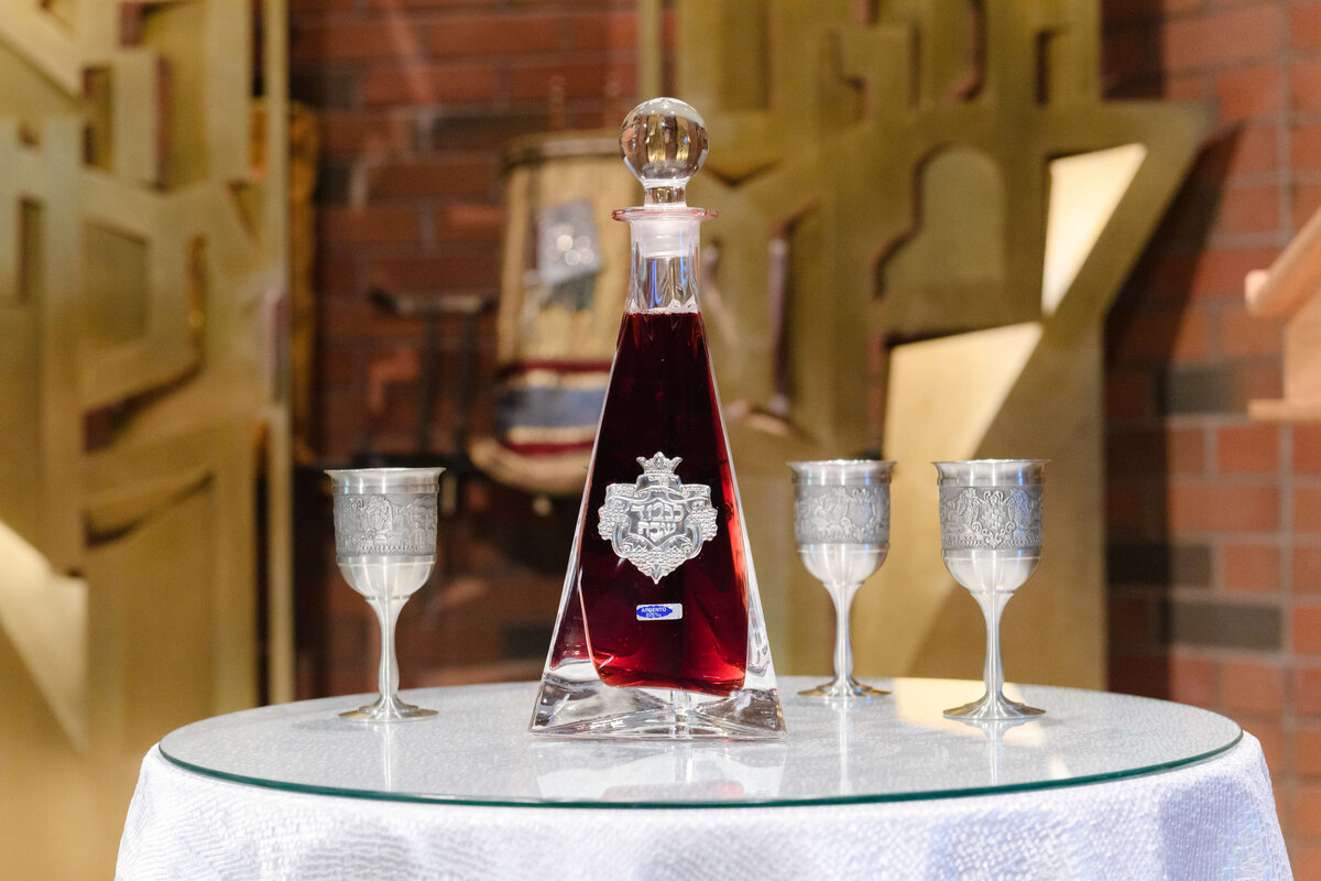 Bar Mitzvah ceremony at a Los Angeles synagogue