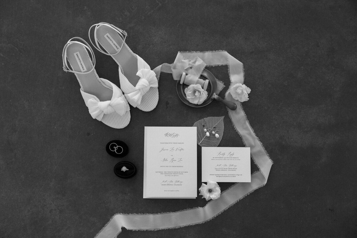North Star Gatherings Details for Romantic Wedding