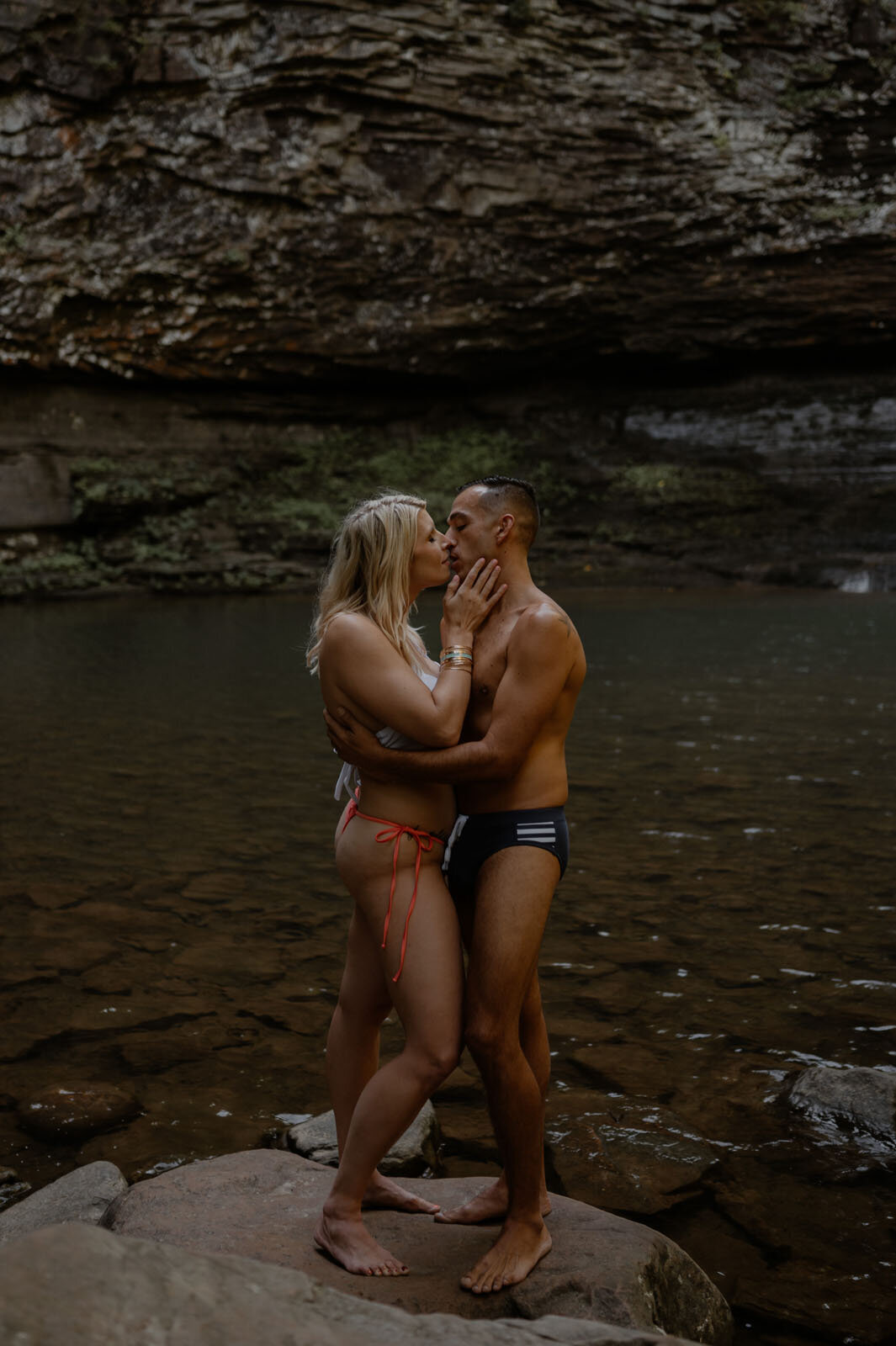 Georgia Elopement Photographer - Cloudland Canyon Lifestyle Session - Karen Norian Photography-Brittany and Eugene-7901