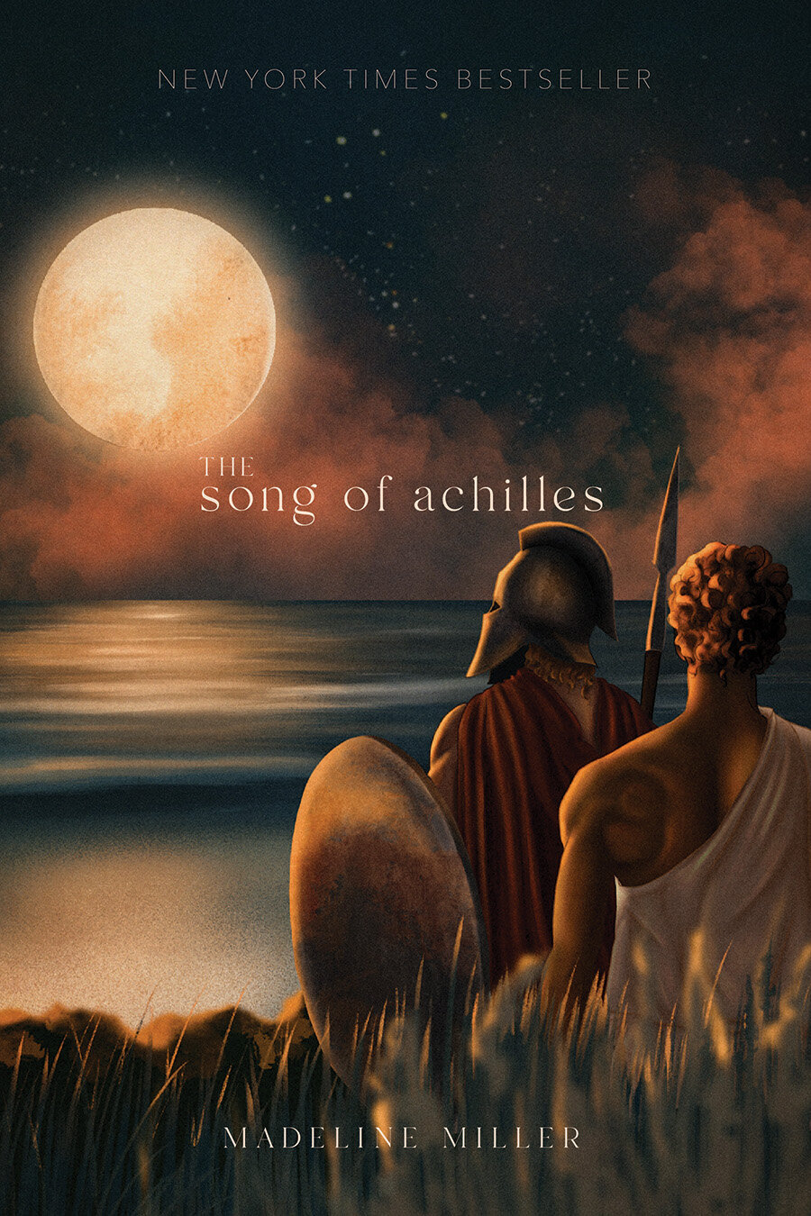 Design and illustration for the Song of Achilles Book cover concept