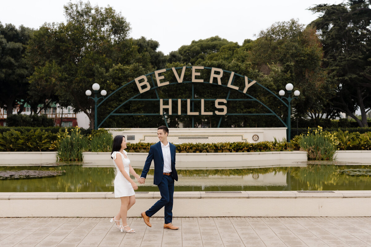 Beverly Hills Engagement Session 8