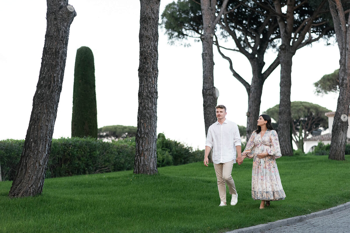 Maternity photo shoot St tropez