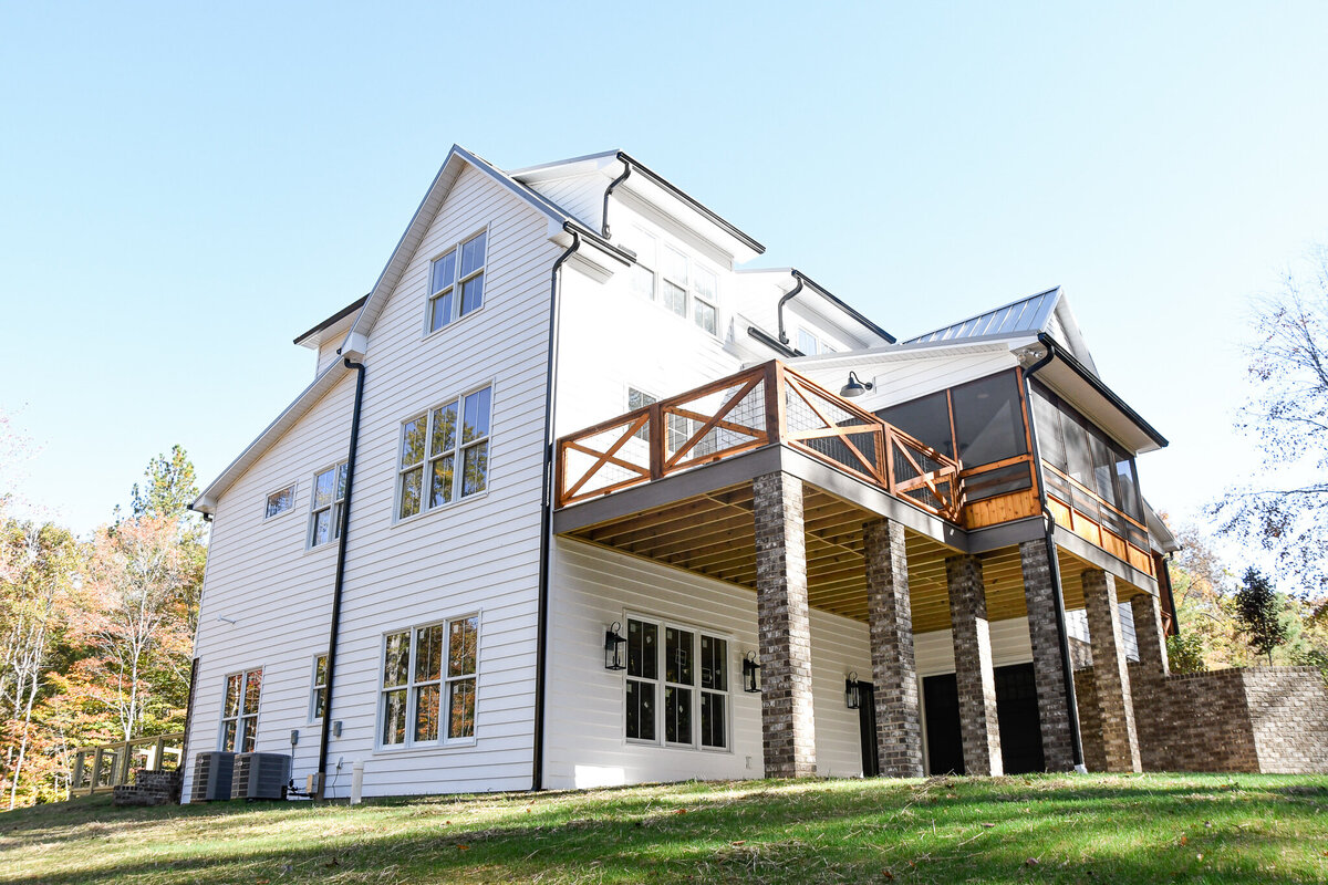 Explore stunning timberframe custom homes built by Ryan Noble Construction. Featuring exposed wooden beams, vaulted ceilings, and rustic charm, each home is a perfect blend of craftsmanship and natural beauty. Discover how timberframe construction adds warmth and elegance to your dream home