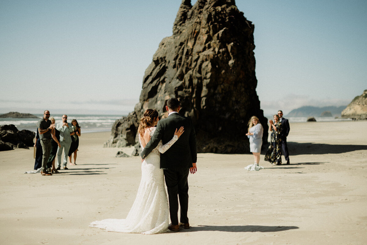 234 Cannon Beach Elopement Photographer_Wedding at Cannon Beach_Hug Point Elopement_Erica & Nate-1253-Edit_websize