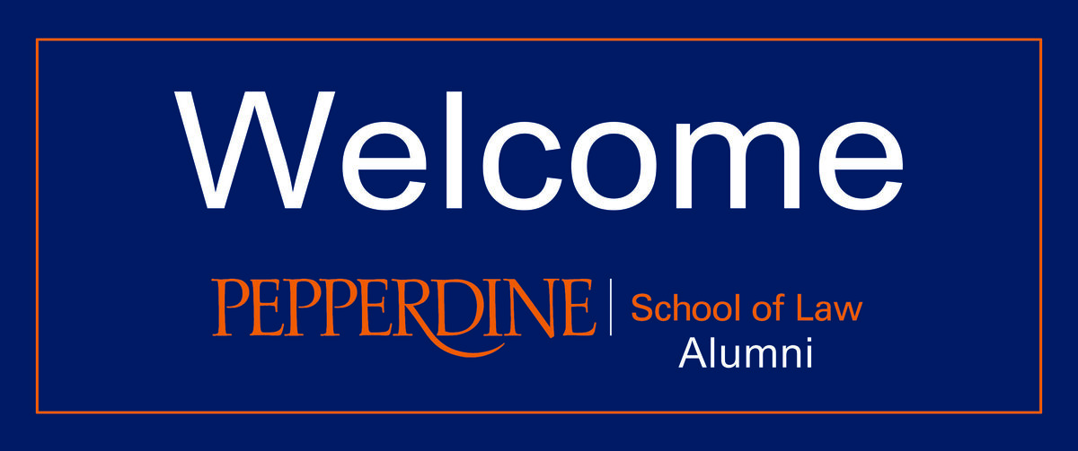 Pepperdine Law Alumni Banner