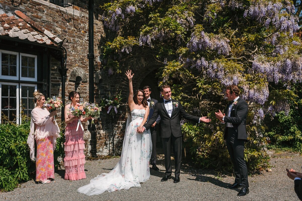Intimate Destination wedding in Devon, UK_Ariel & Brett_Floral Summer wedding at Coombe Trenchard_038