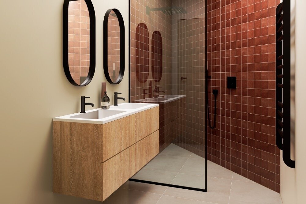Casa Nine Dots interieurontwerp badkamer