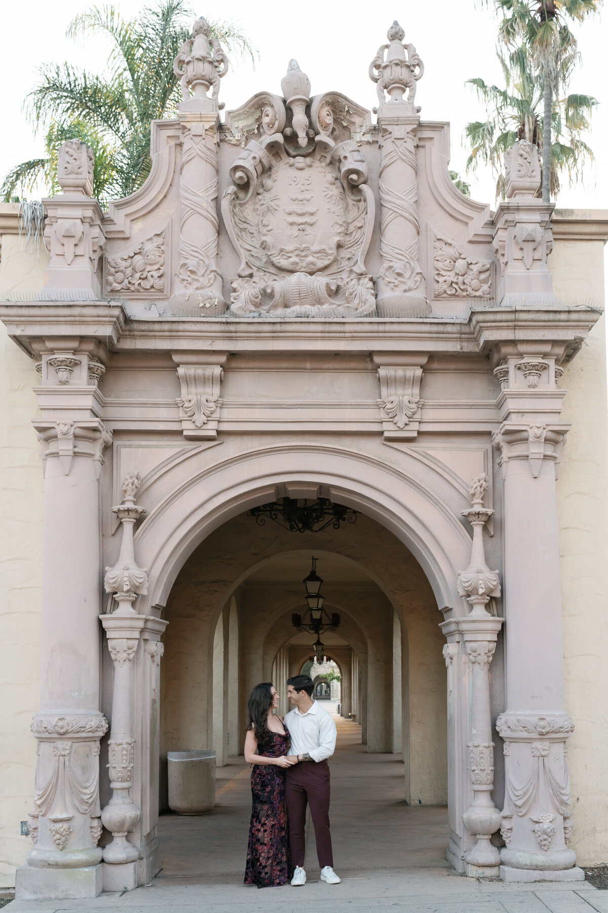 balboa-park-engagement-shoot