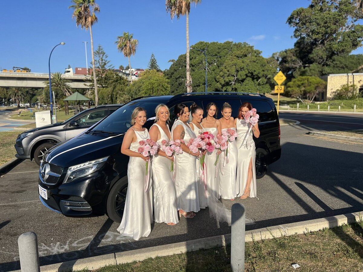 mercedes van wedding
