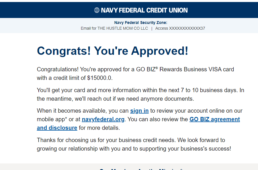 Navy Fed 15k HMCo